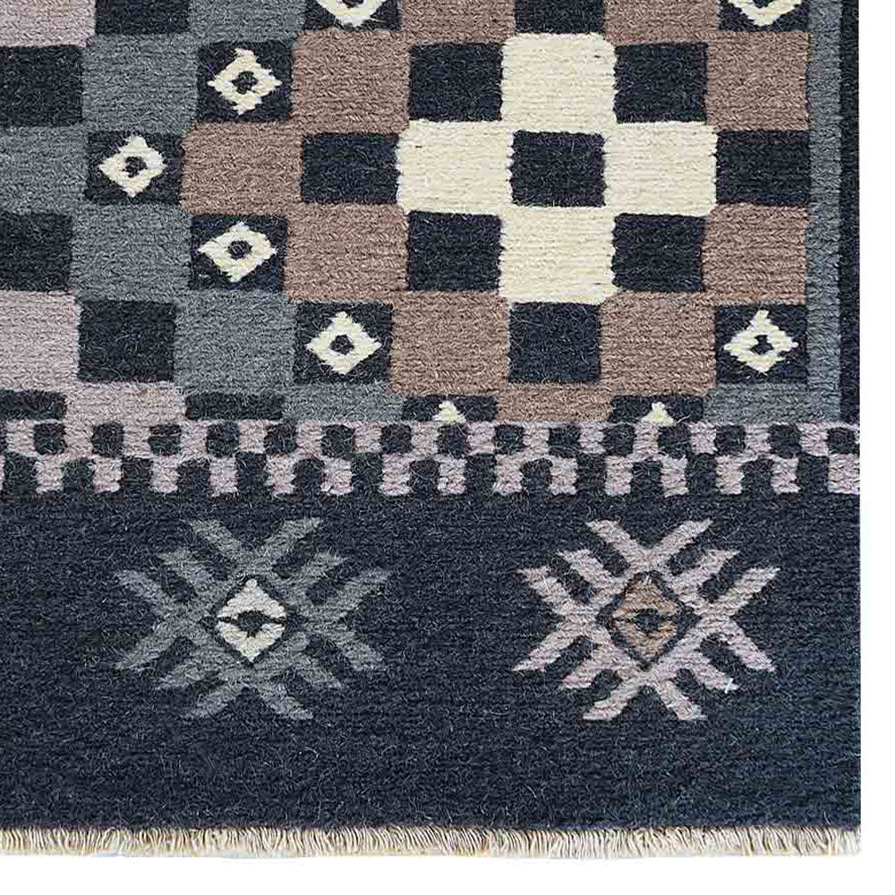 Manarola Hand Knotted Sumak Wool Area Rug - BBH HOMES LLC