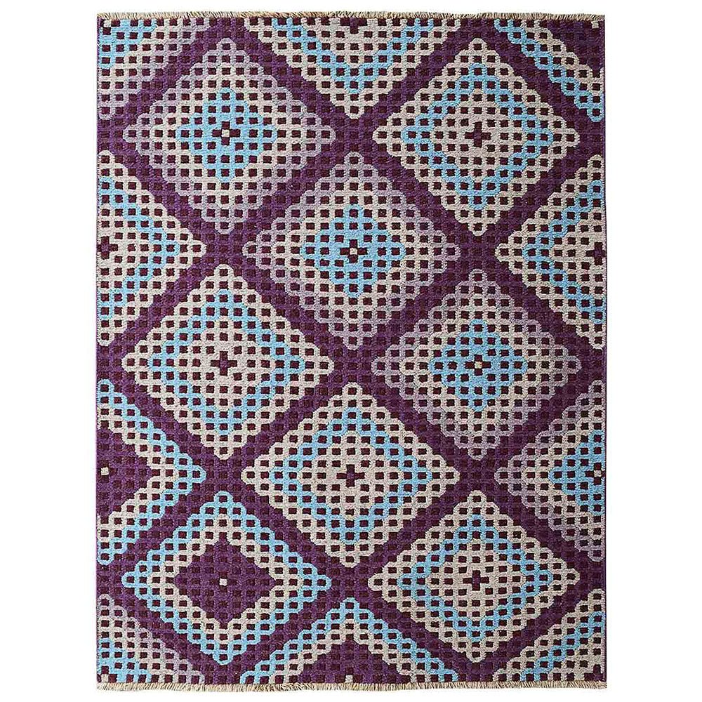Manarola Hand Knotted Sumak Wool Area Rug - BBH HOMES LLC