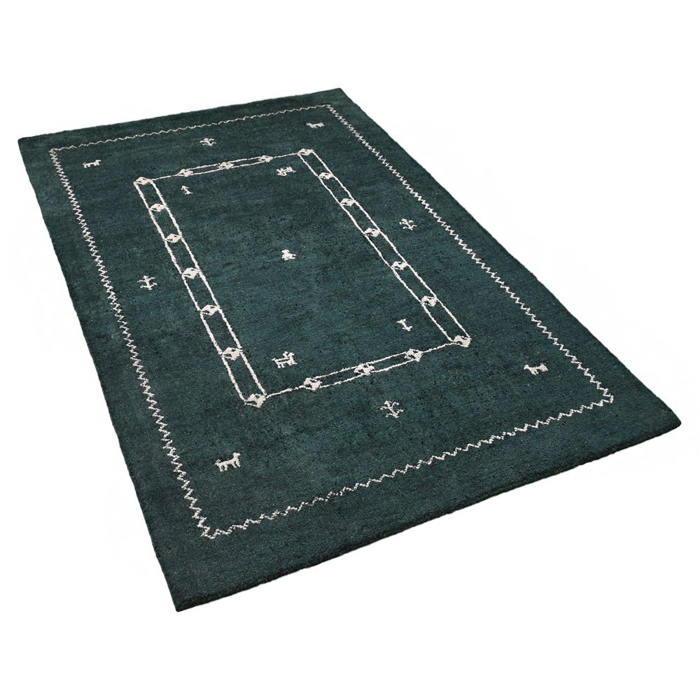 Matera Hand Knotted Loom Silk Mix Area Rug - BBH HOMES LLC