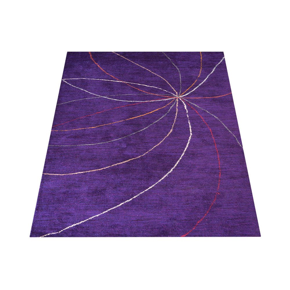 Mdina Hand Knotted Loom Silk Area Rug - BBH HOMES LLC