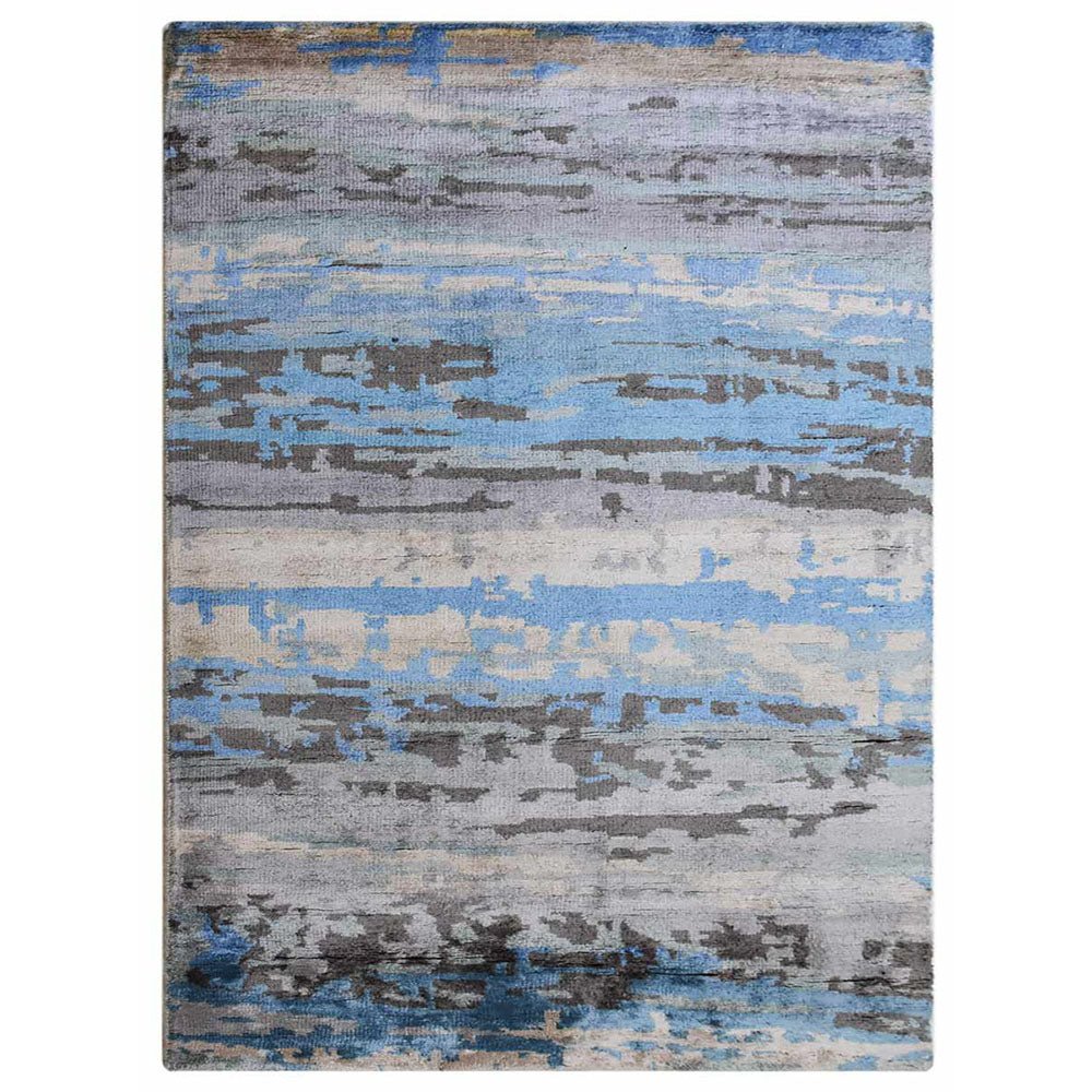 Moksh Hand Knotted Viscose Area Rug - BBH HOMES LLC