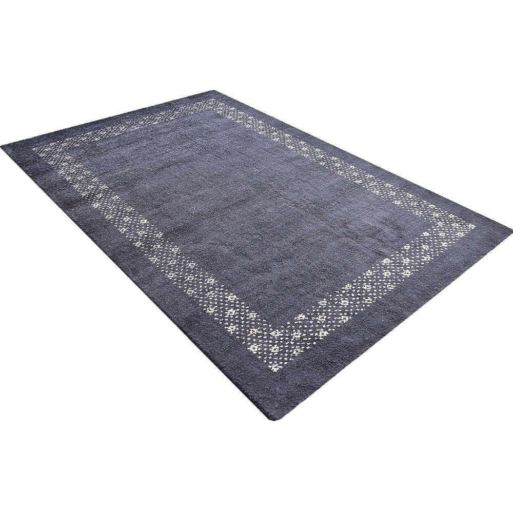 Nina Hand Knotted Silk & Wool Area Rug - BBH HOMES LLC