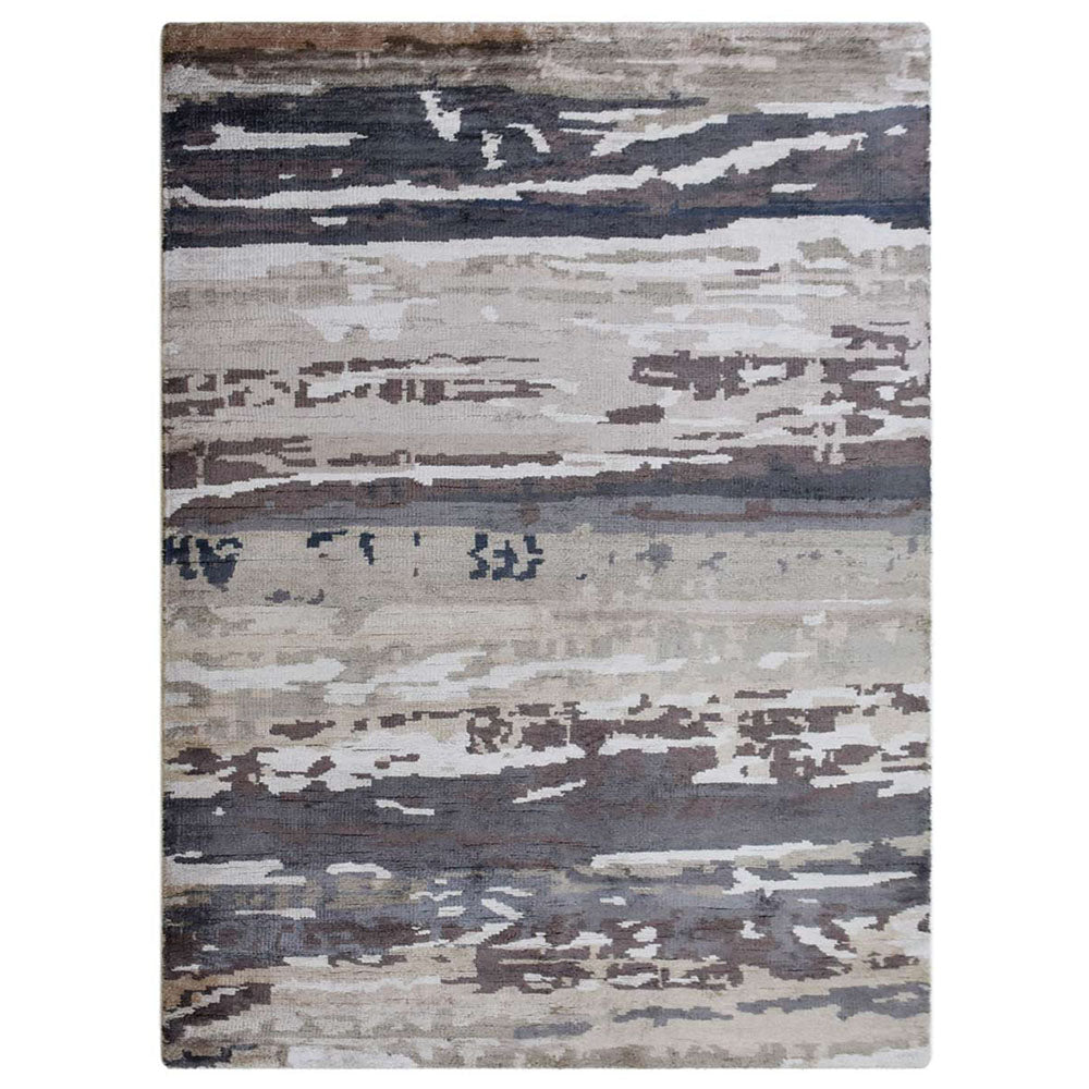 Nirvan Hand Knotted Viscose Area Rug - BBH HOMES LLC