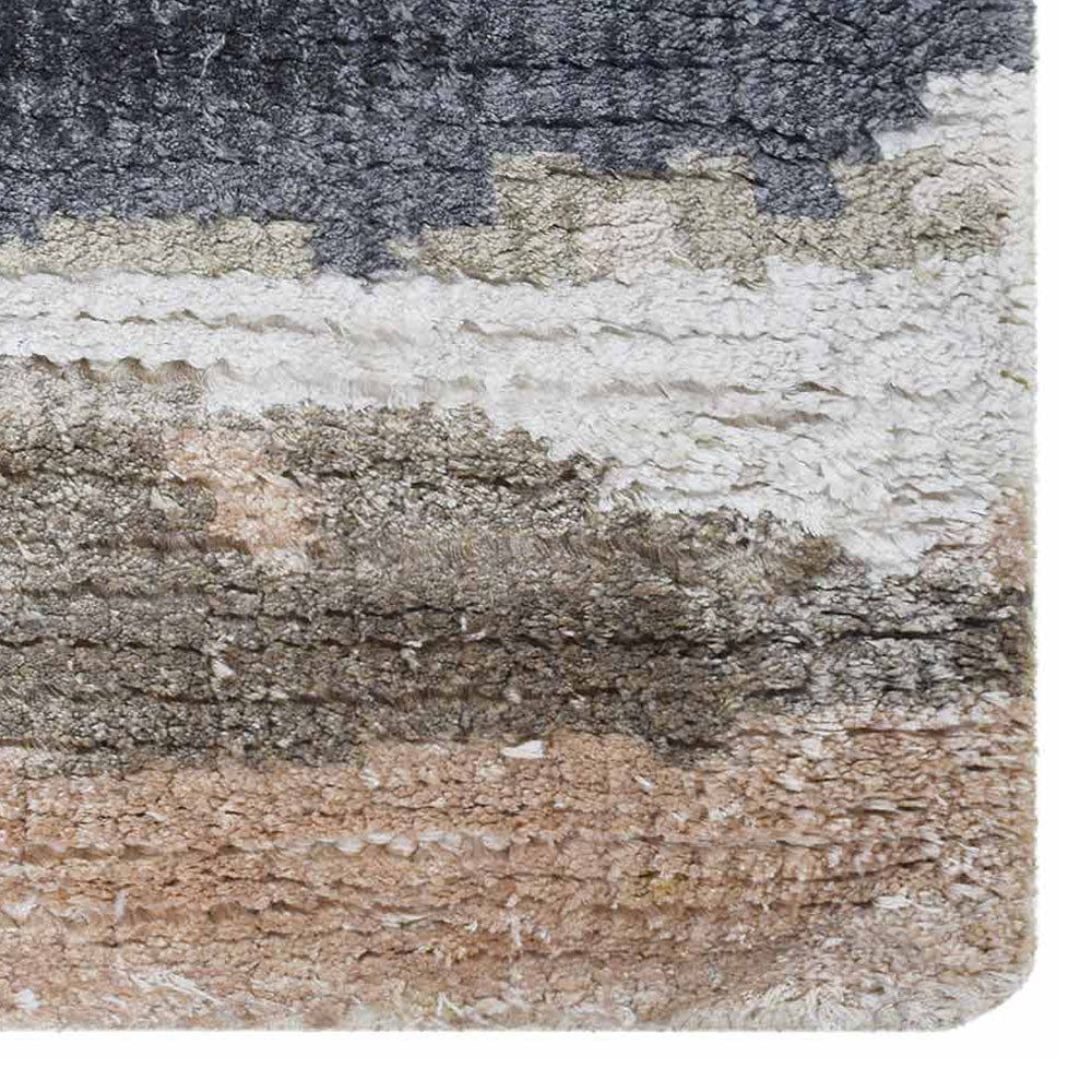 Nirvan Hand Knotted Viscose Area Rug - BBH HOMES LLC