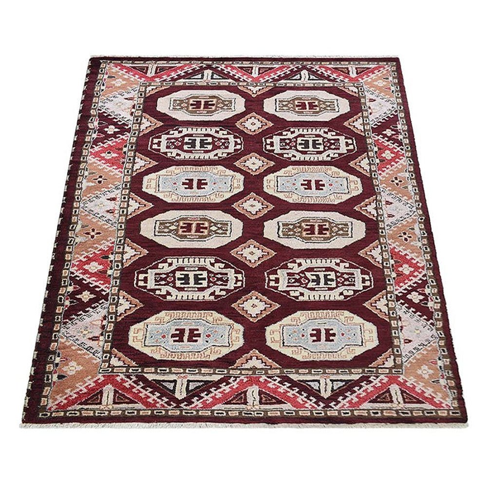 Nomad Hand Knotted Afghan Rug - BBH HOMES LLC