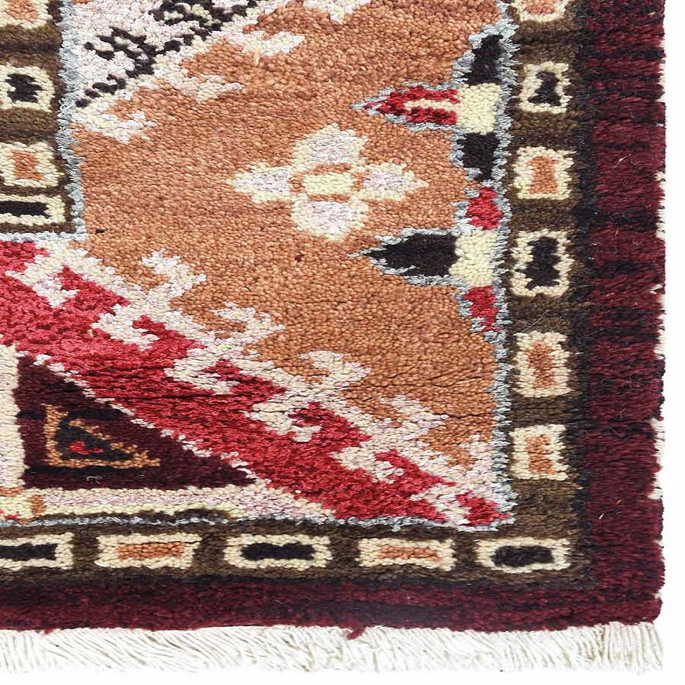 Nomad Hand Knotted Afghan Rug - BBH HOMES LLC