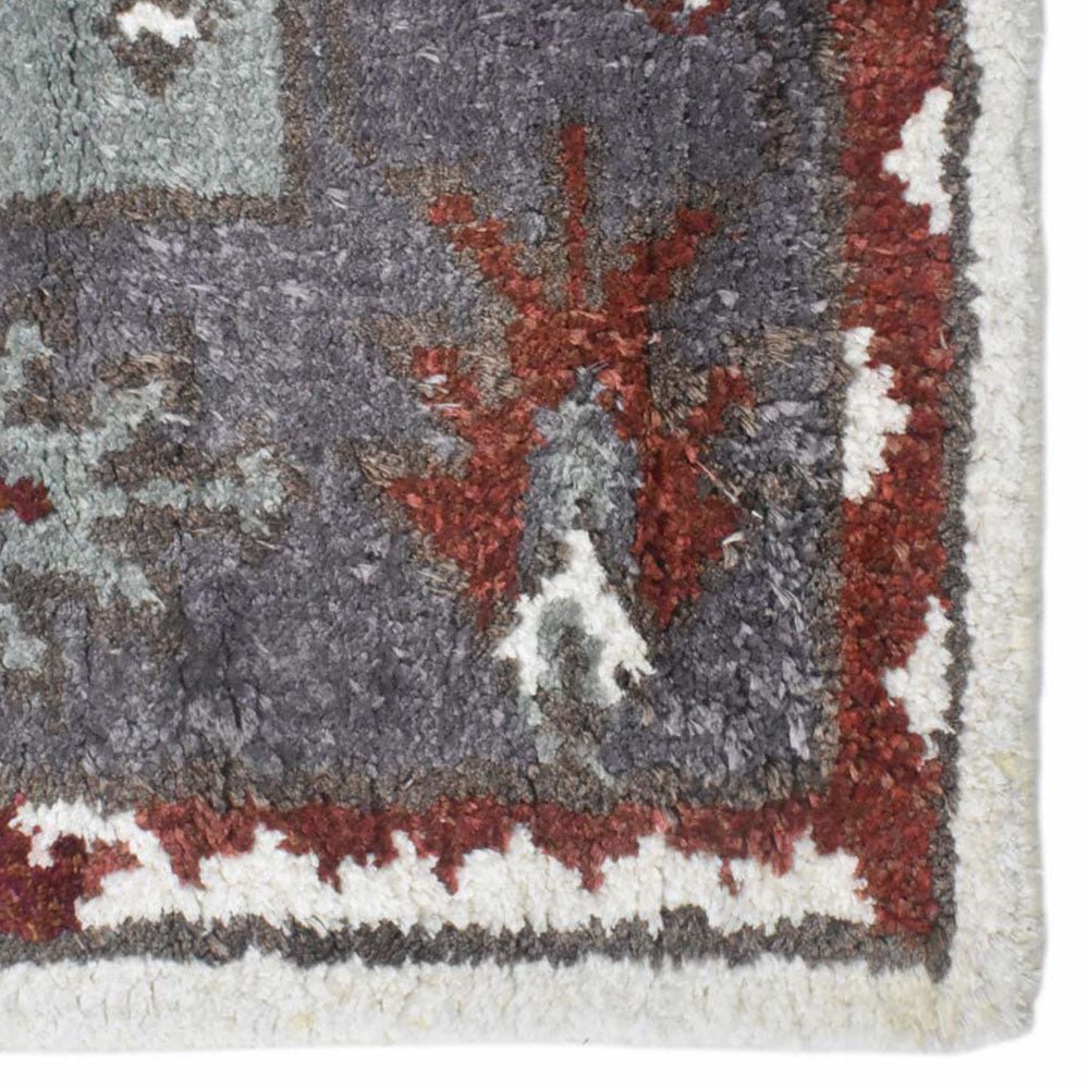 Nyons Hand Knotted Viscose Area Rug - BBH HOMES LLC