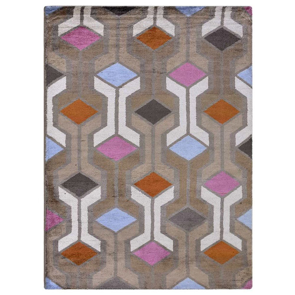 Olympos Hand Knotted Viscose Area Rug - BBH HOMES LLC