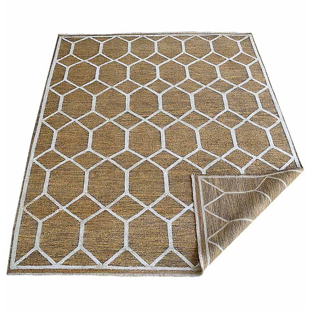 Opatija Hand Knotted Sumak Silk And Wool Area Rug - BBH HOMES LLC