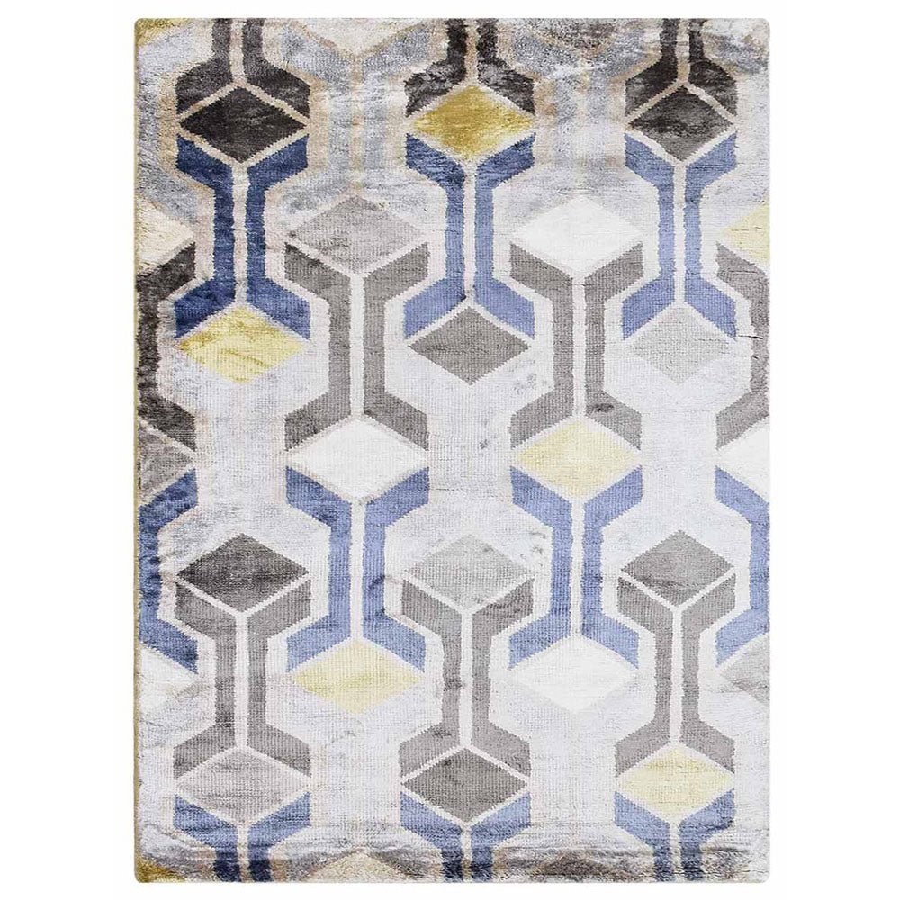 Oporto Hand Knotted Viscose Area Rug - BBH HOMES LLC
