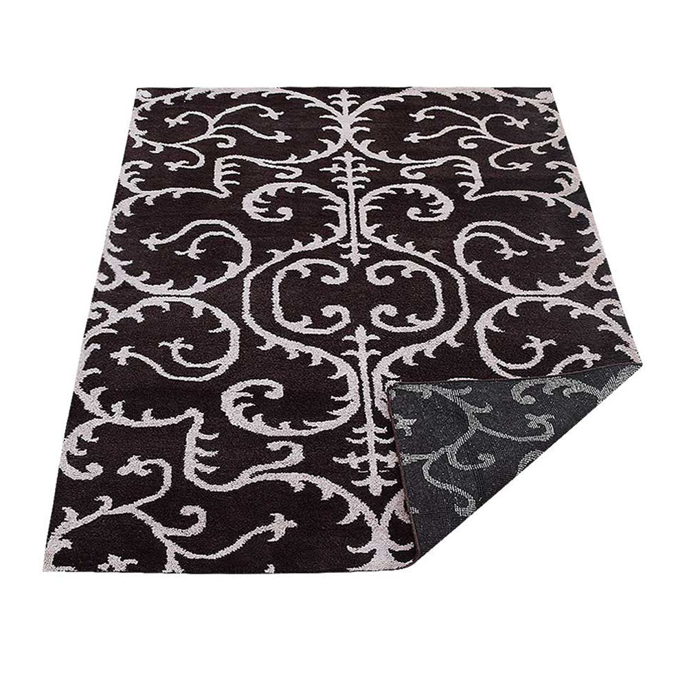Ora Hand Knotted Silk Brown Rug - BBH HOMES LLC