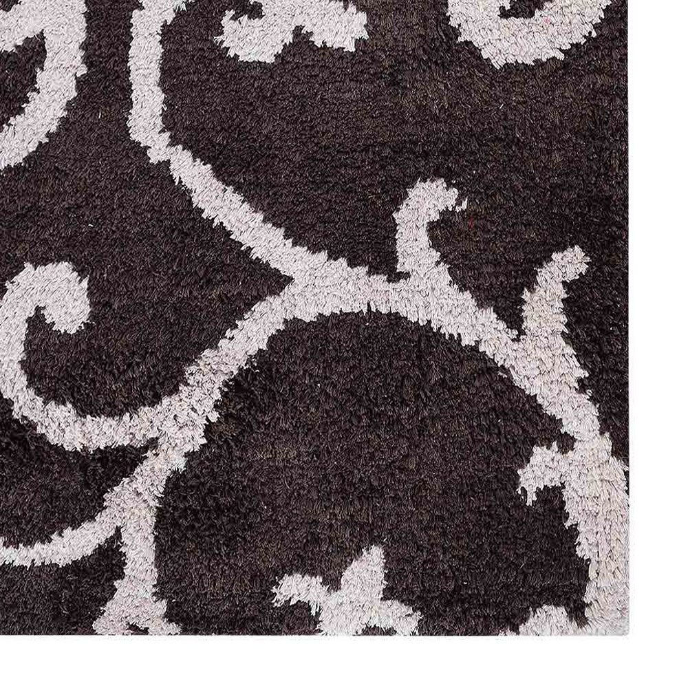 Ora Hand Knotted Silk Brown Rug - BBH HOMES LLC