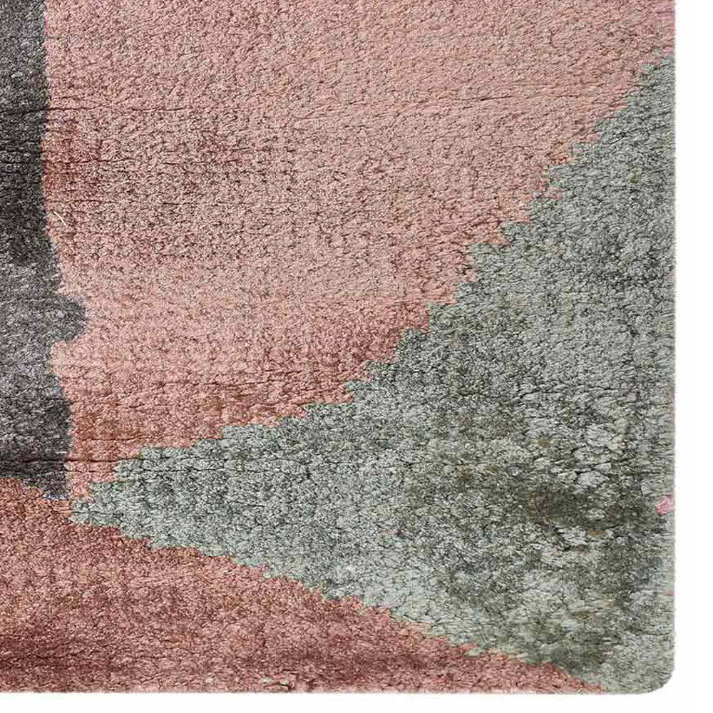 Pallav Hand Knotted Viscose Area Rug - BBH HOMES LLC