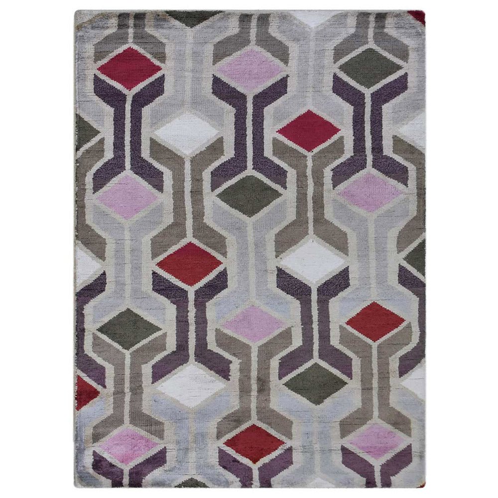 Pienza Hand Knotted Viscose Area Rug - BBH HOMES LLC