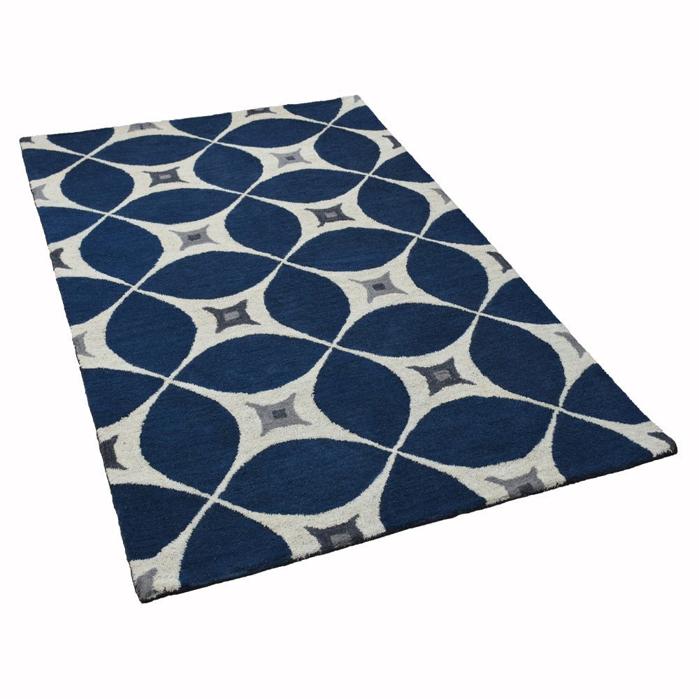 Pitigliano Hand Tufted Wool Area Rug - BBH HOMES LLC