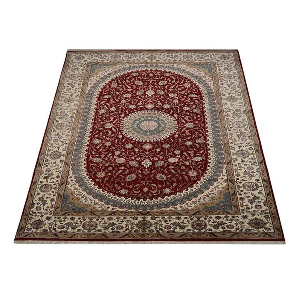 Qingyang Hand Knotted Persian Wool Area Rug - BBH HOMES LLC