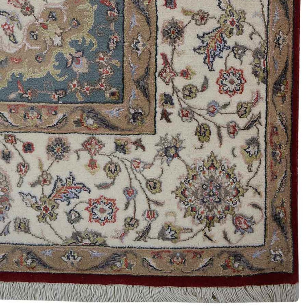 Qingyang Hand Knotted Persian Wool Area Rug - BBH HOMES LLC