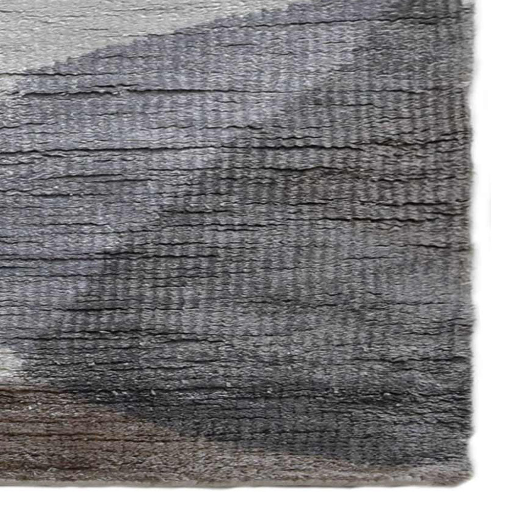 Qom Hand Knotted Viscose Area Rug - BBH HOMES LLC