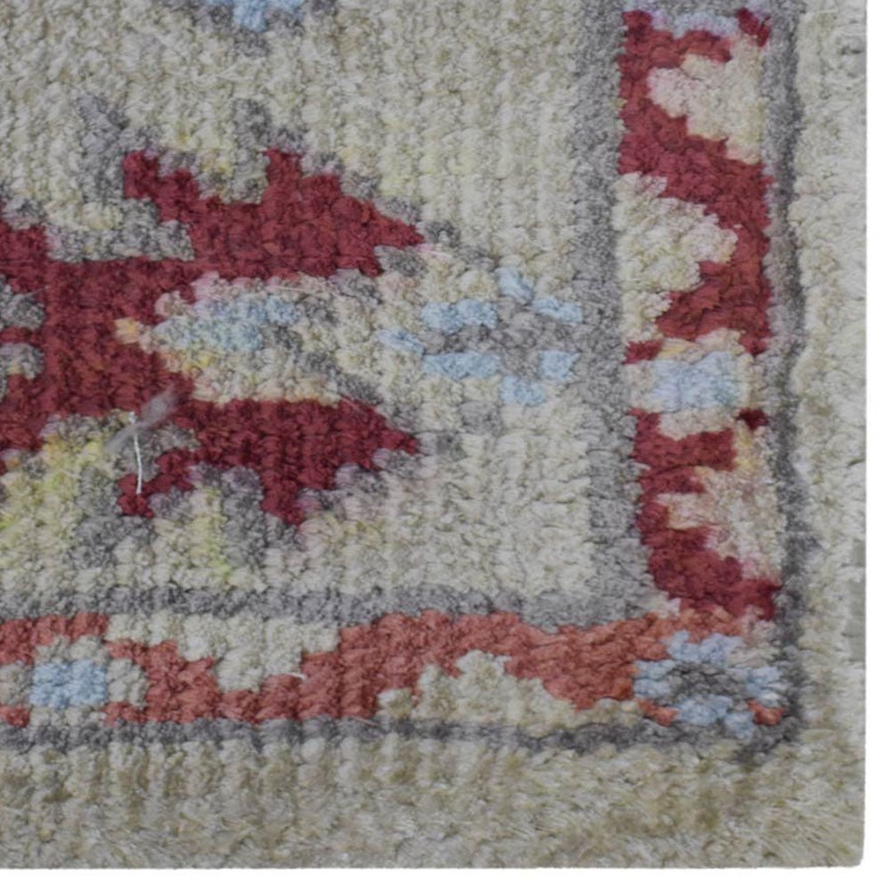 Québec Hand Knotted Viscose Area Rug - BBH HOMES LLC