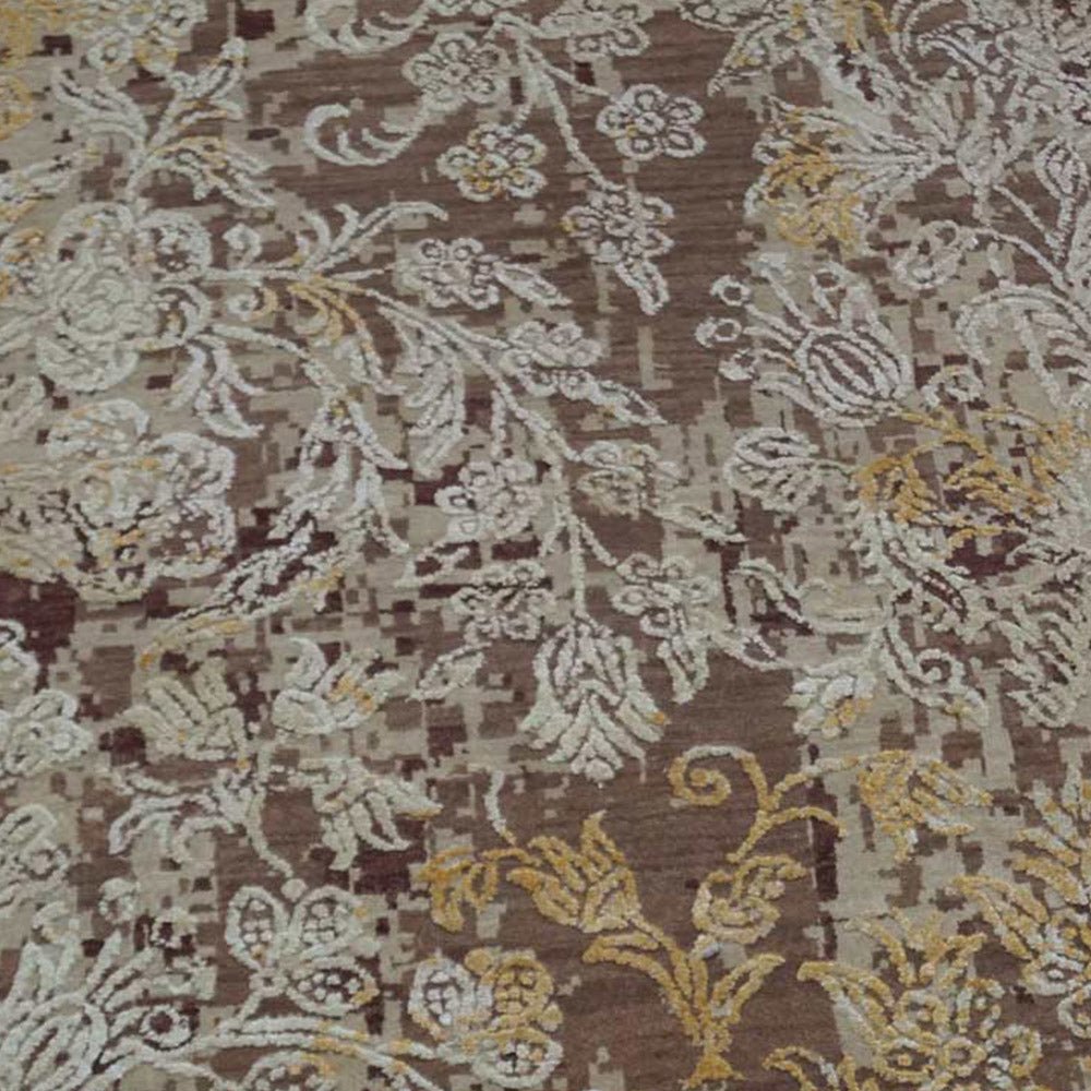 Quedlinburg Hand Knotted Persian Silk And Wool Area Rug - BBH HOMES LLC