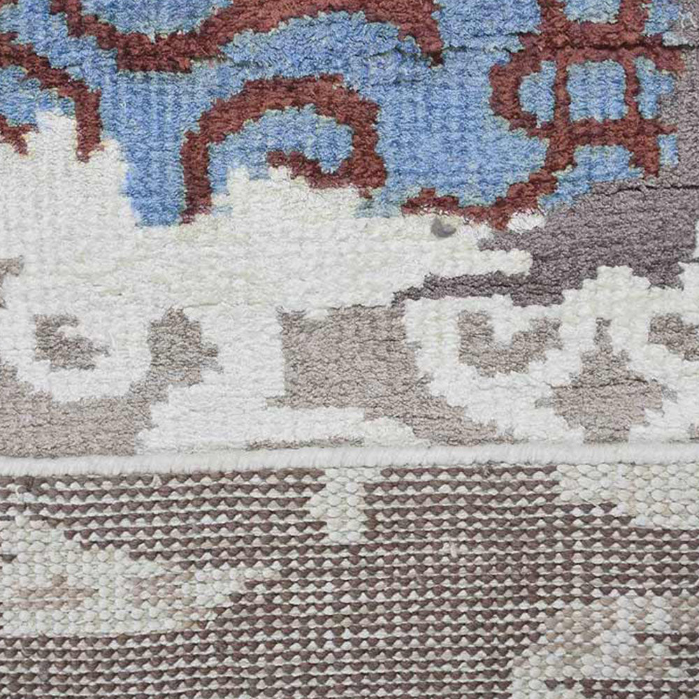 Quepos Hand Knotted Viscose Area Rug - BBH HOMES LLC
