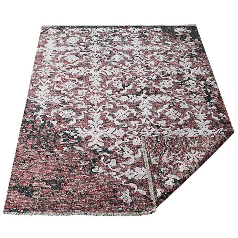 Quimper Hand Knotted Sumak Silk And Wool Area Rug - BBH HOMES LLC