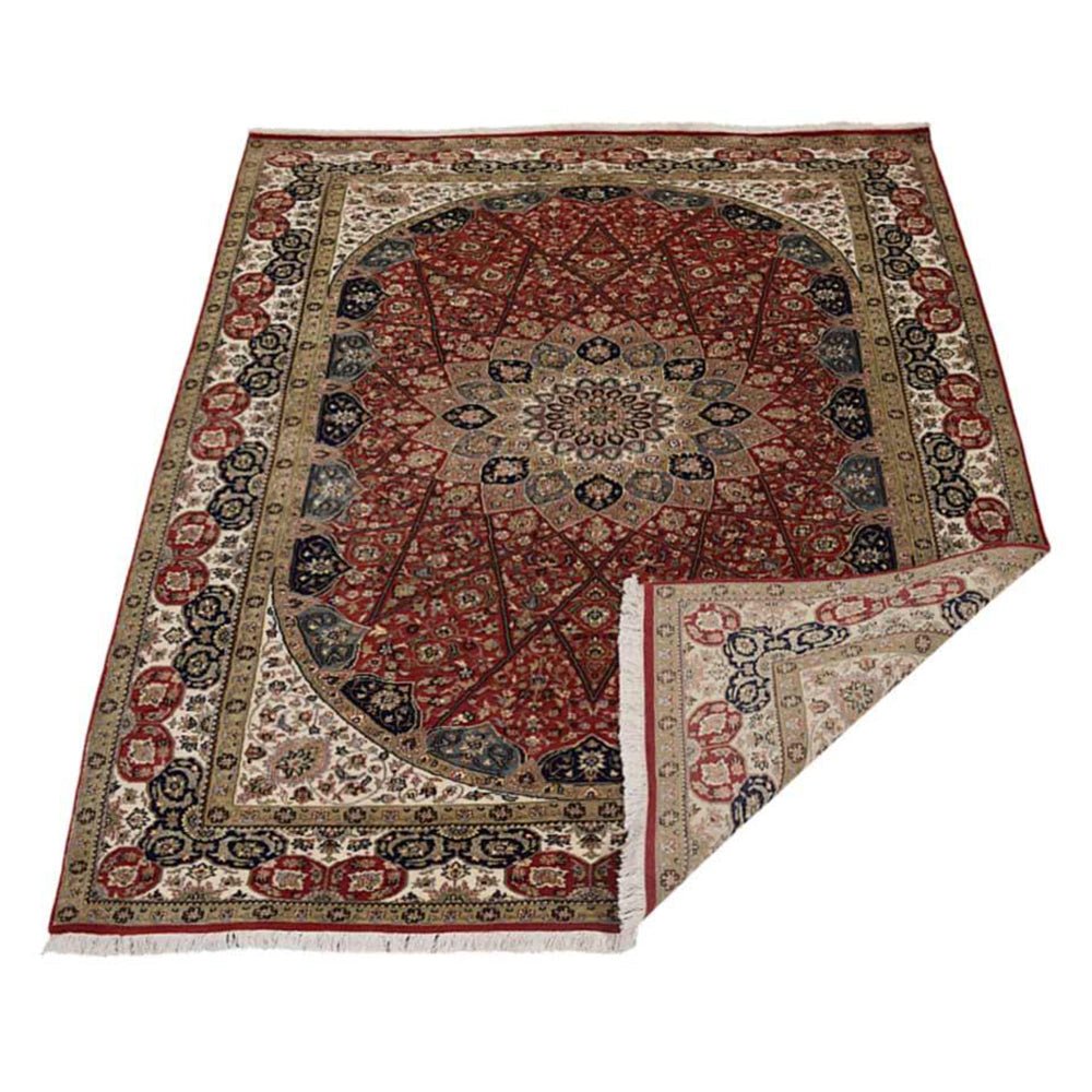 Riomaggiore Hand Knotted Isfahan Wool Area Rug - BBH HOMES LLC