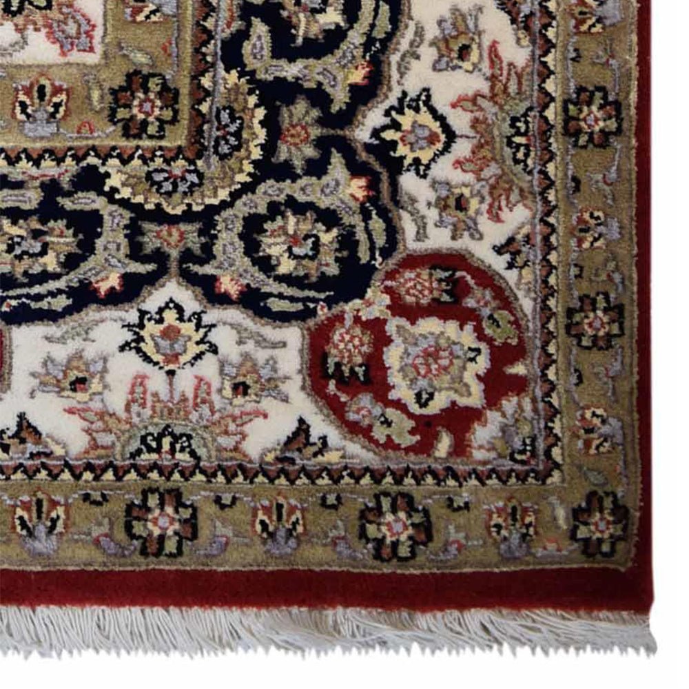 Riomaggiore Hand Knotted Isfahan Wool Area Rug - BBH HOMES LLC