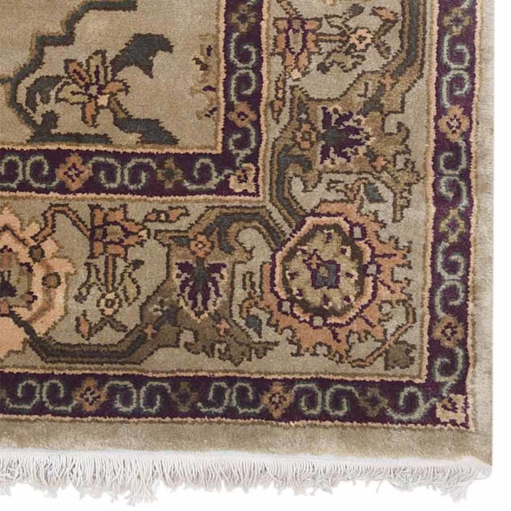 Ritambhara Hand Knotted Nir Wool Area Rug - BBH HOMES LLC
