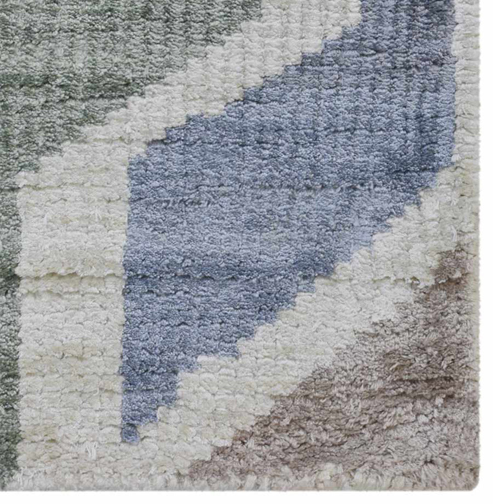 Roros Hand Knotted Viscose Area Rug - BBH HOMES LLC