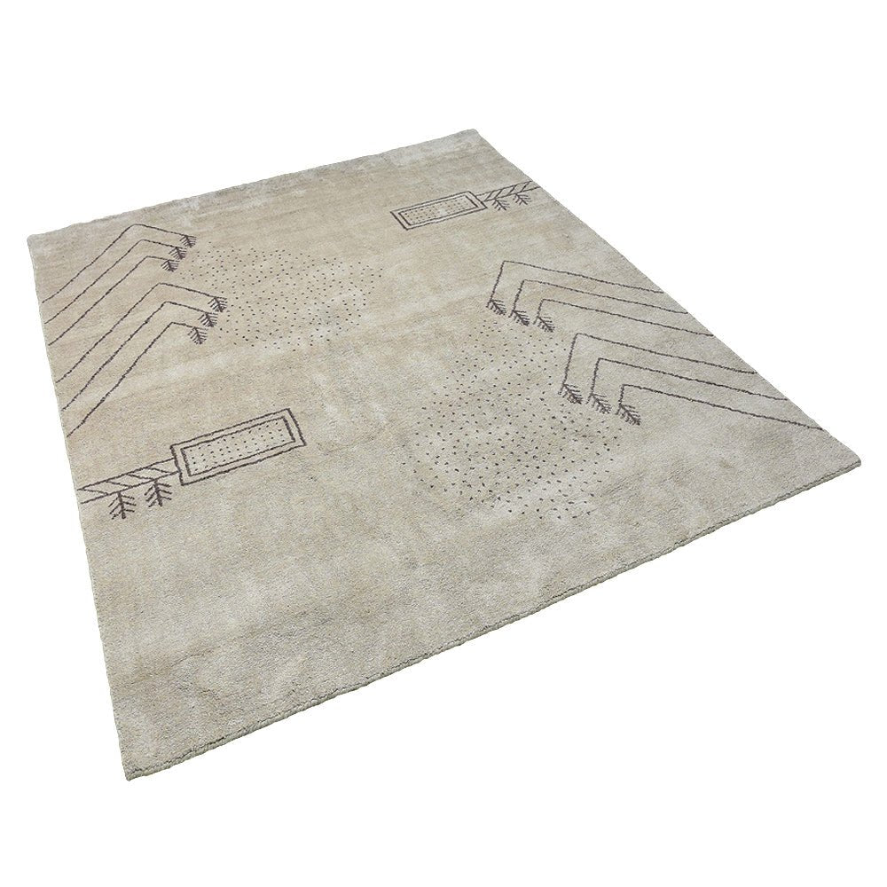 Seth Hand Knotted Silk & Wool Area Rug - BBH HOMES LLC