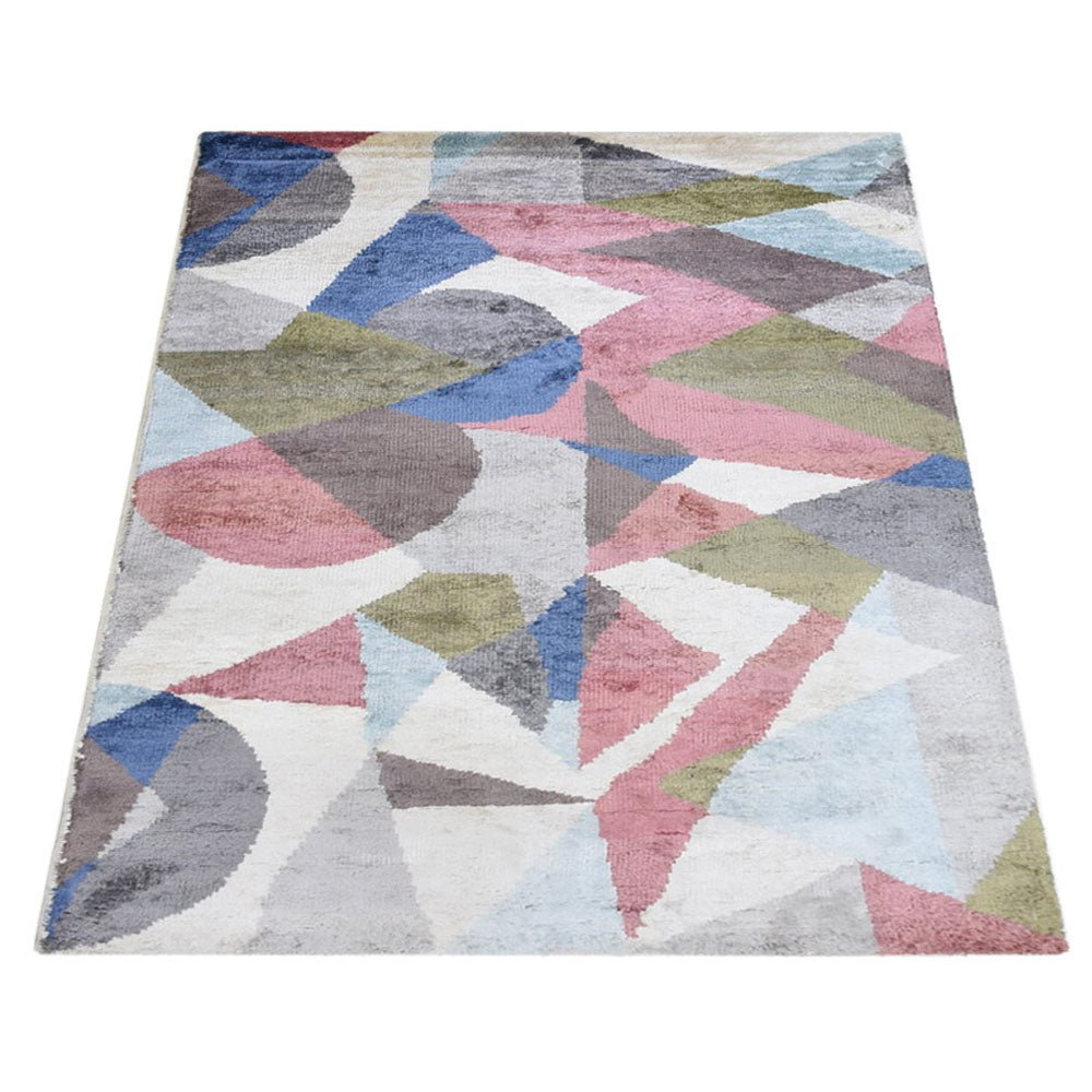 Shiraz Hand Knotted Viscose Area Rug - BBH HOMES LLC