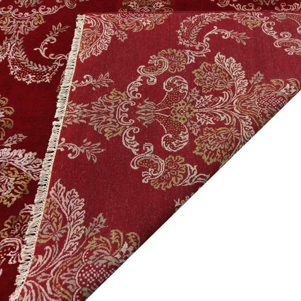 Sibiu Hand Knotted Persian Silk And Wool Area Rug - BBH HOMES LLC