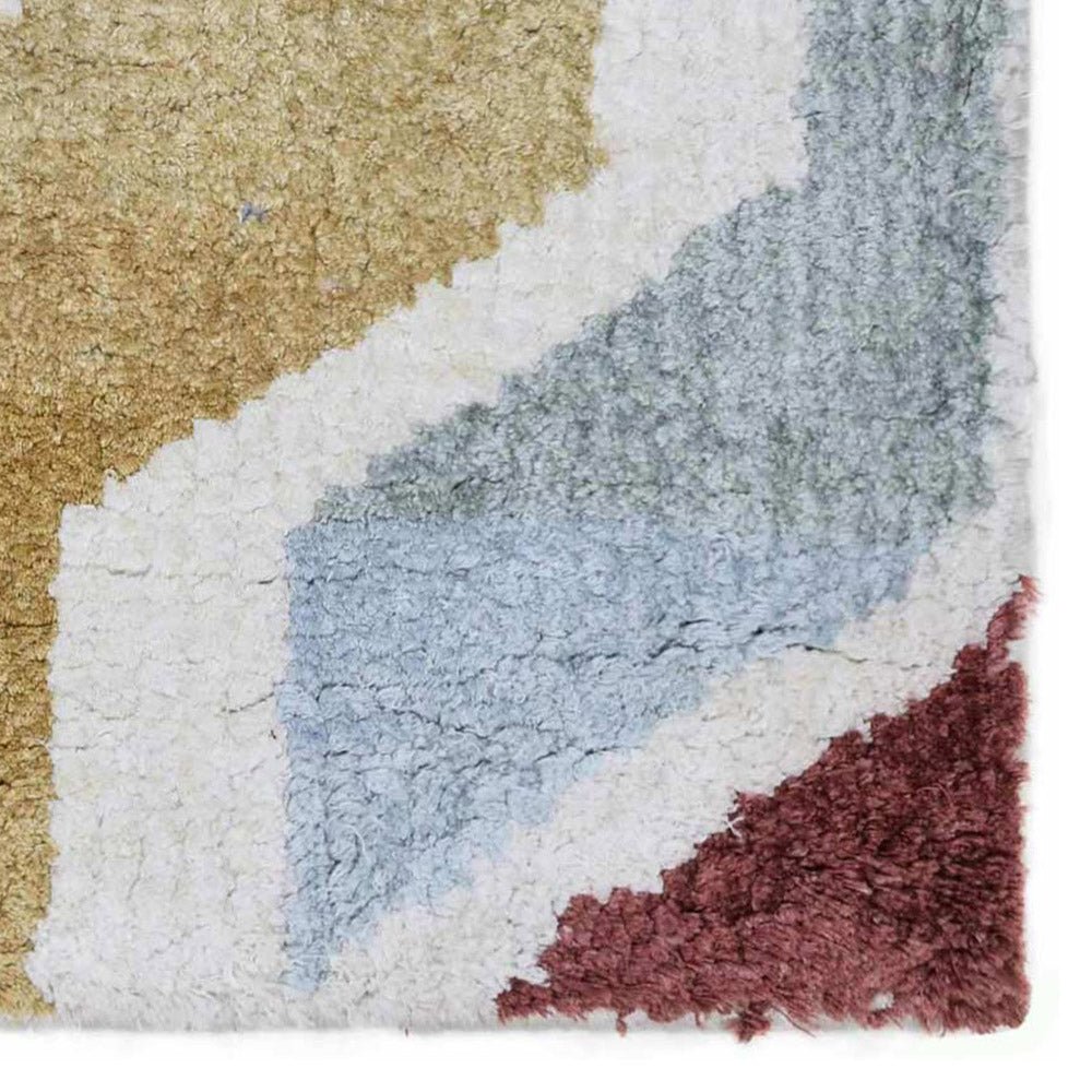 Sighisoara Hand Knotted Viscose Area Rug - BBH HOMES LLC