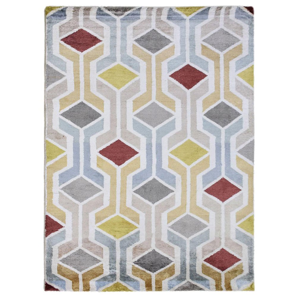 Sighisoara Hand Knotted Viscose Area Rug - BBH HOMES LLC