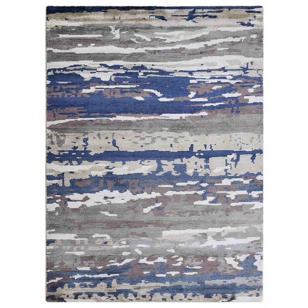 Tirth Hand Knotted Viscose Area Rug - BBH HOMES LLC