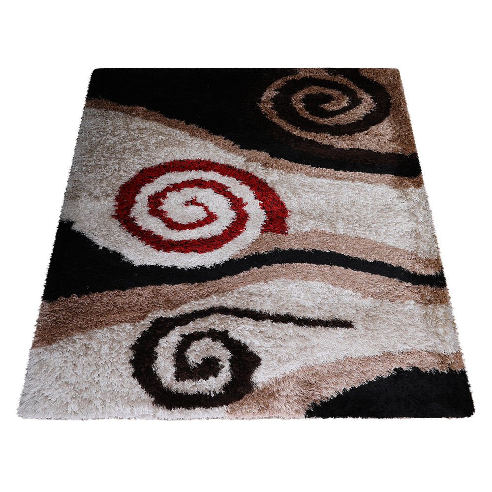 Trinidad Hand Tufted Shag Polyester Area Rug - BBH HOMES LLC