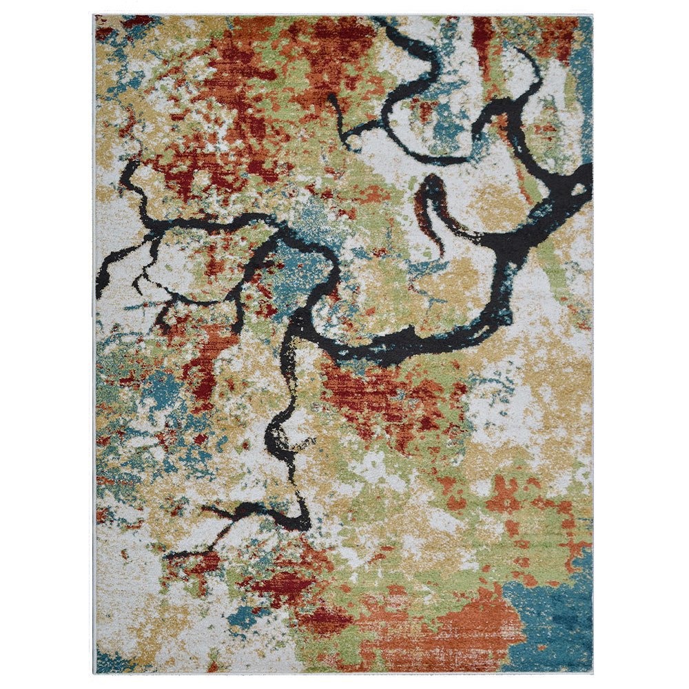 Tushar Machine Woven Heatset Polypropylene Area Rug - BBH HOMES LLC