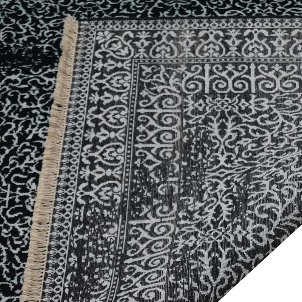 Uglich Hand Knotted Persian Wool And Viscose Area Rug - BBH HOMES LLC