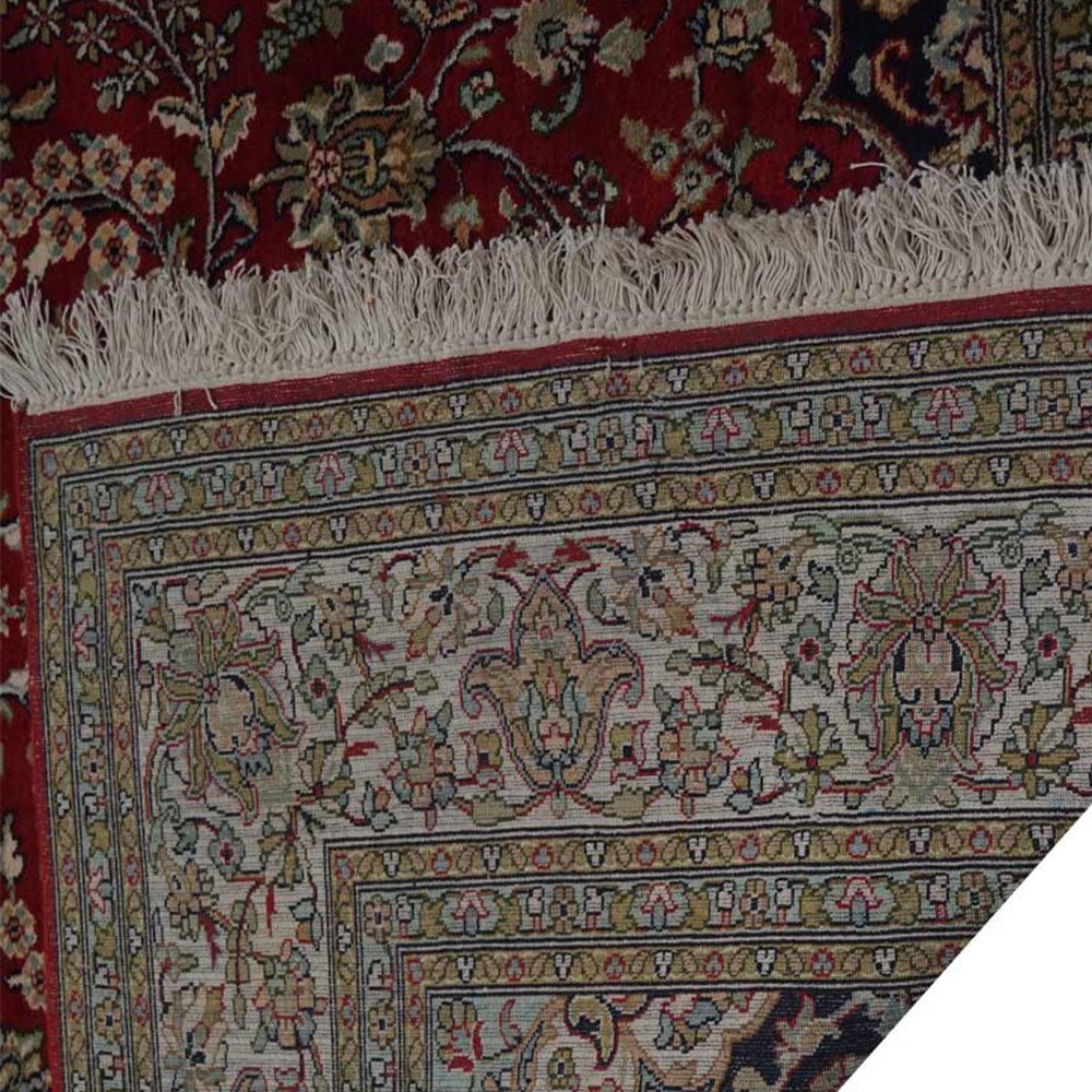 Uppsala Hand Knotted Persian Original Silk Area Rug - BBH HOMES LLC