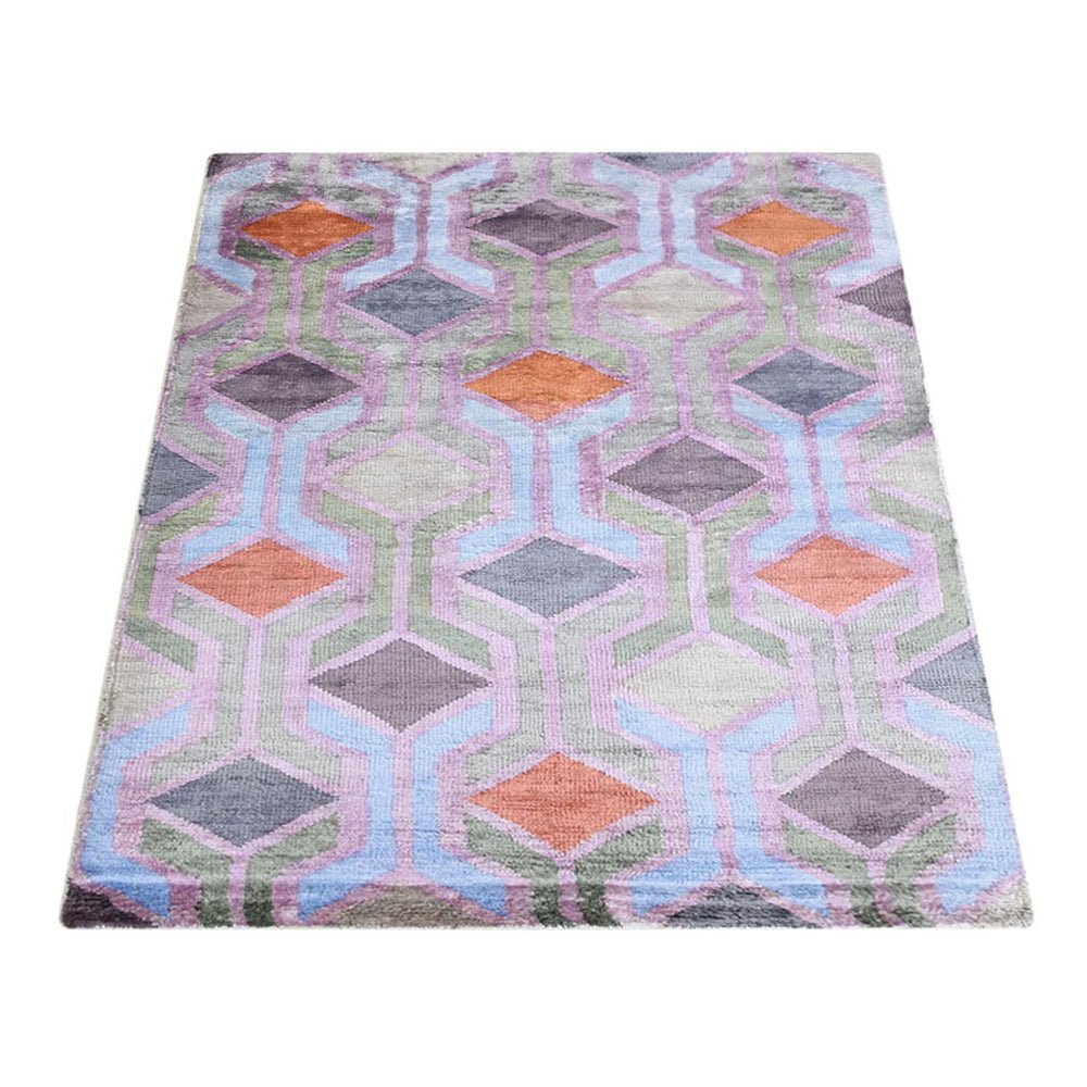 Uyuni Hand Knotted Viscose Area Rug - BBH HOMES LLC