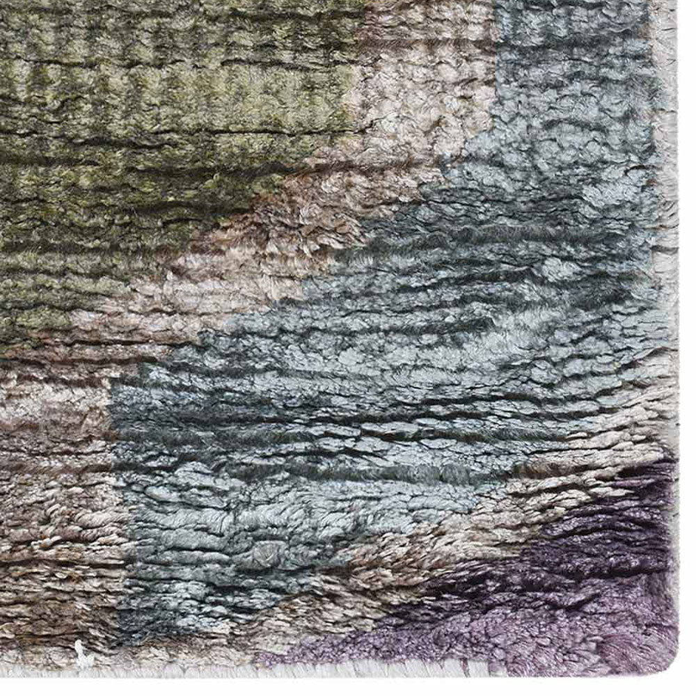 Valladolid Hand Knotted Viscose Area Rug - BBH HOMES LLC