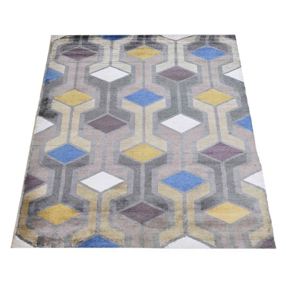 Vevey Hand Knotted Viscose Area Rug - BBH HOMES LLC