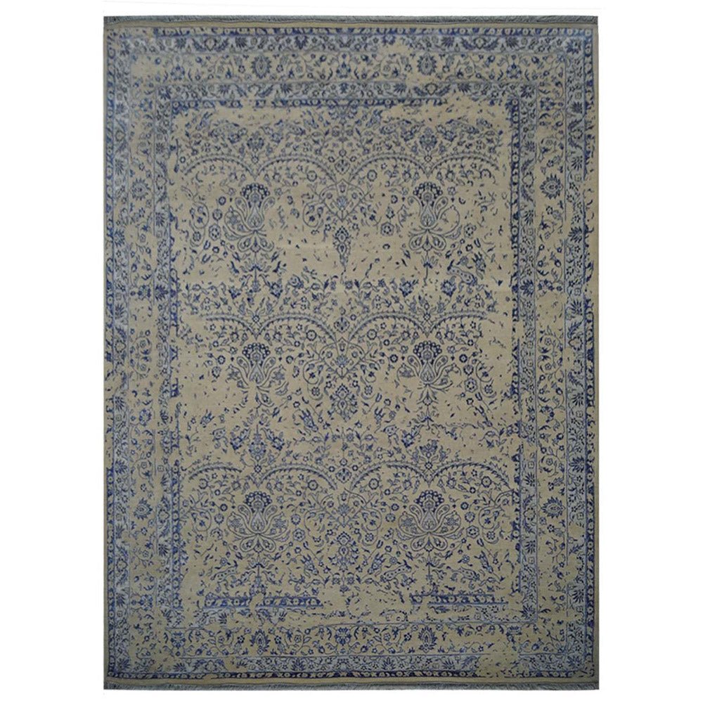 Vigan Hand Knotted Persian Wool And Viscose Area Rug - BBH HOMES LLC