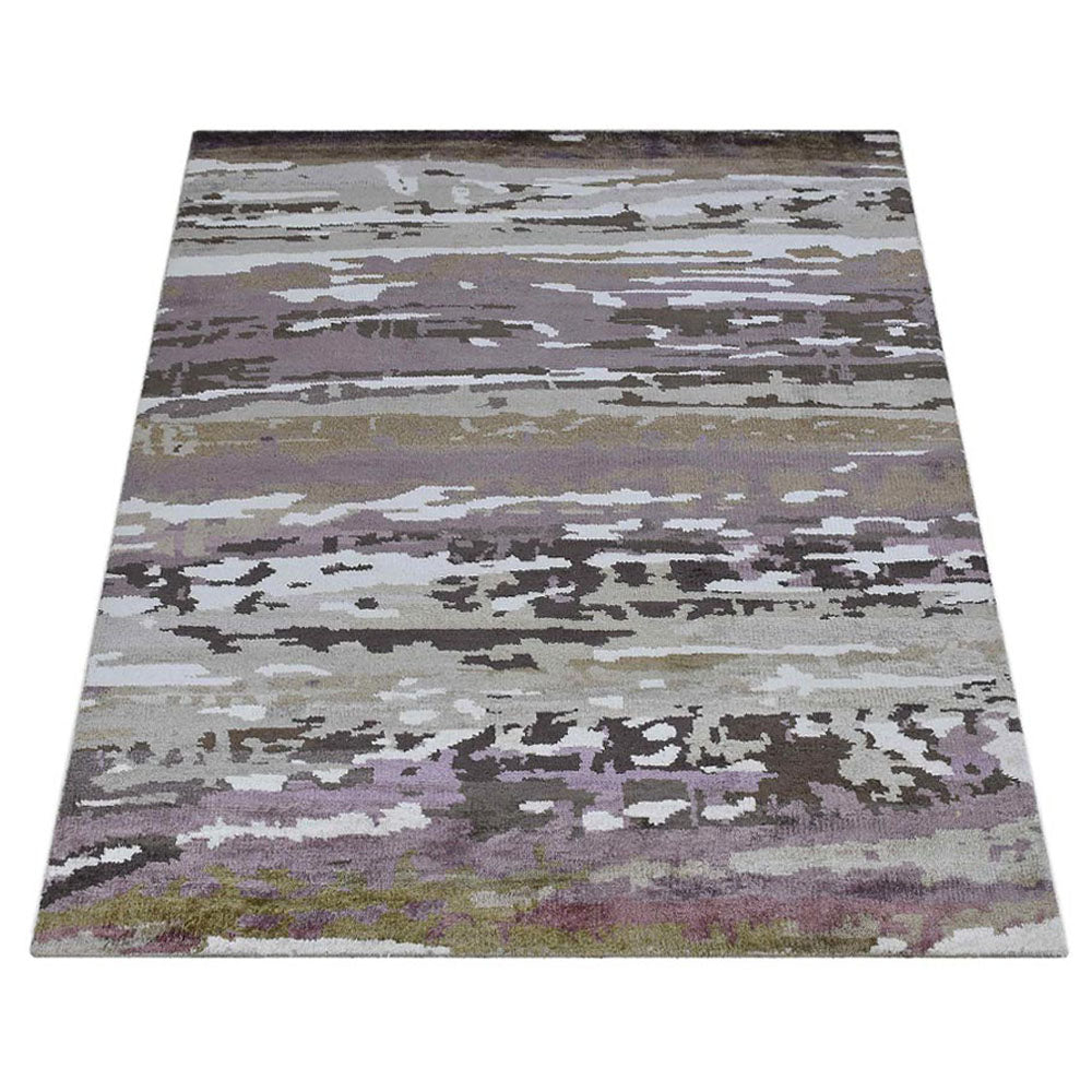Vimarsh Hand Knotted Viscose Area Rug - BBH HOMES LLC