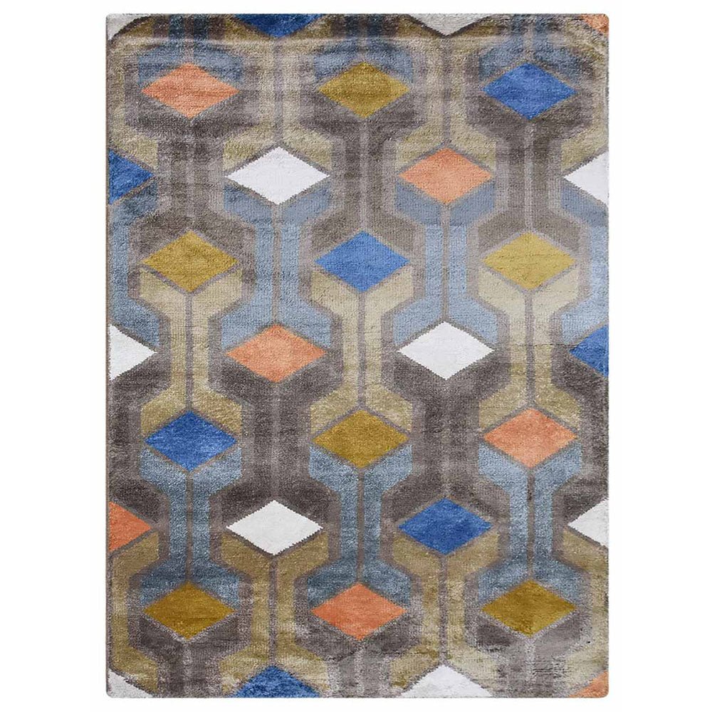 Wadi Musa Hand Knotted Viscose Area Rug - BBH HOMES LLC