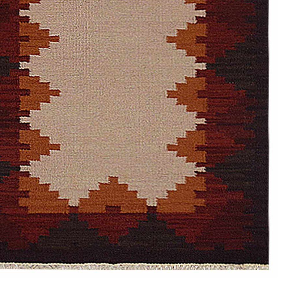 Wanaka Hand Woven Flat Weave Kilim Wool Area Rug - BBH HOMES LLC
