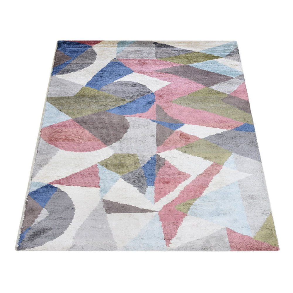 Weave Hand Knotted Viscose Area Rug - BBH HOMES LLC