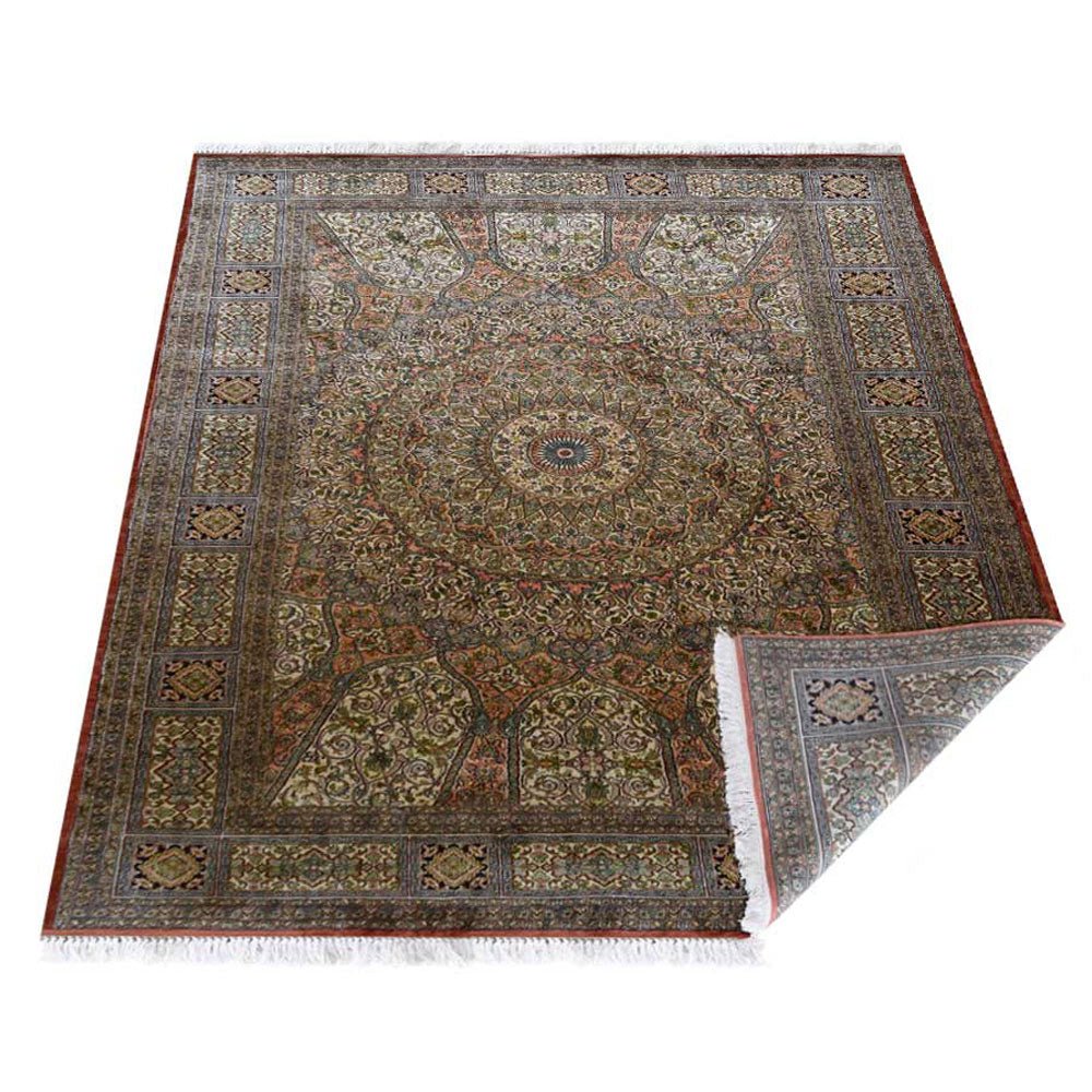 Wells Hand Knotted Persian Original Silk Area Rug - BBH HOMES LLC