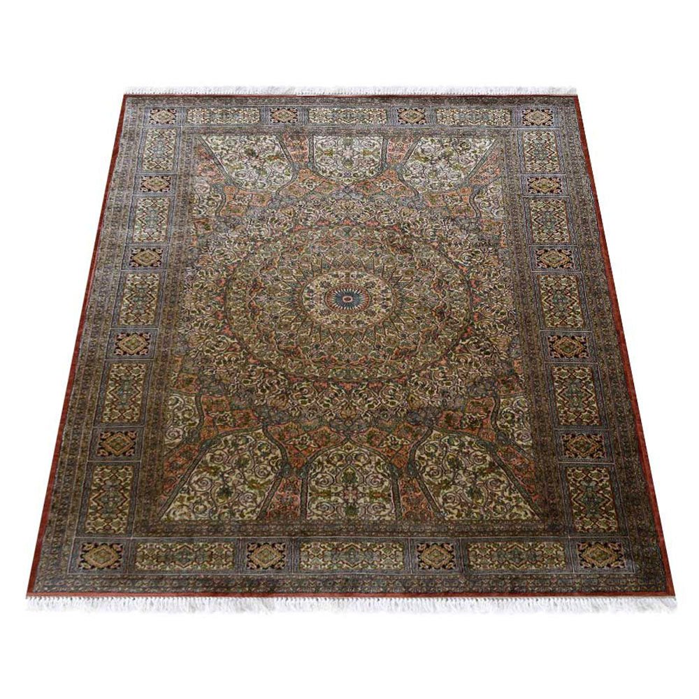 Wells Hand Knotted Persian Original Silk Area Rug - BBH HOMES LLC
